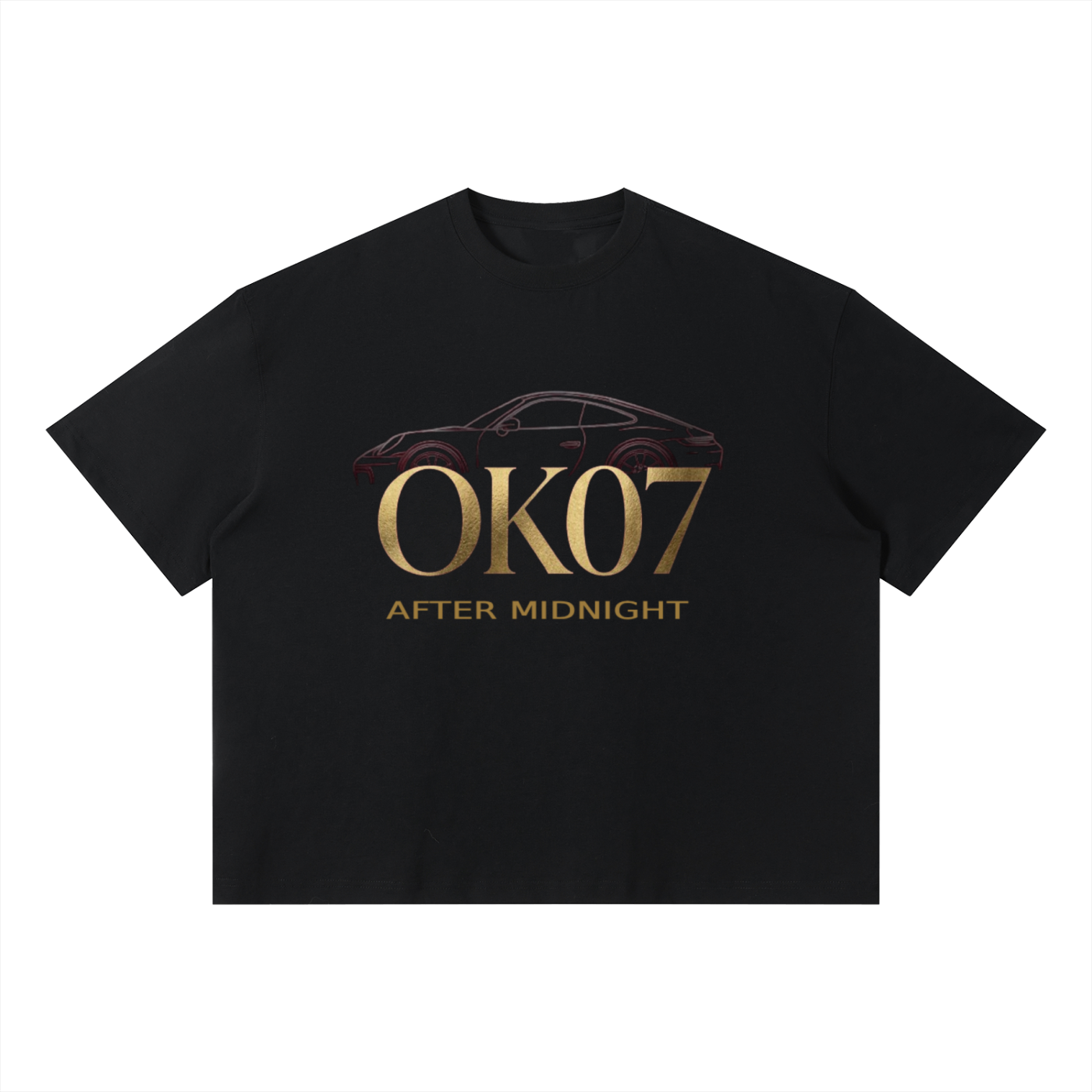 Unisex OK07 After Midnight Oversized Tee