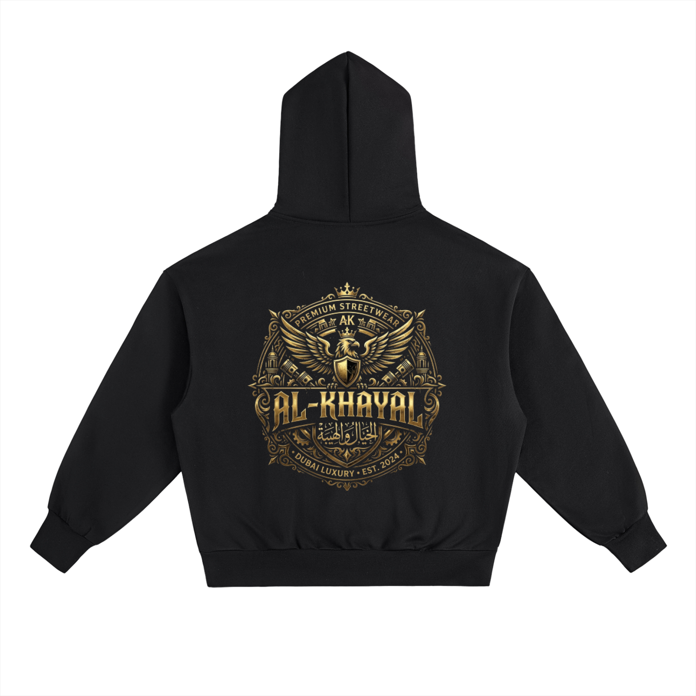 ok07,hoodie,oversized,heavyweight,fleece,streetwear,luxury,black,unisex,dropshoulder