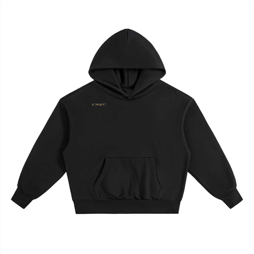 ok07,hoodie,oversized,heavyweight,fleece,streetwear,luxury,black,unisex,dropshoulder