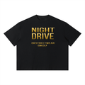 Unisex Night Drive Oversized Tee
