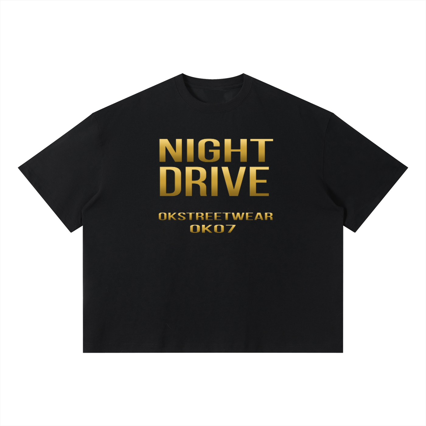Unisex Night Drive Oversized Tee