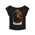 OKSTREETWEAR – Luxe Oversized Women’s  Neck Baby Tee