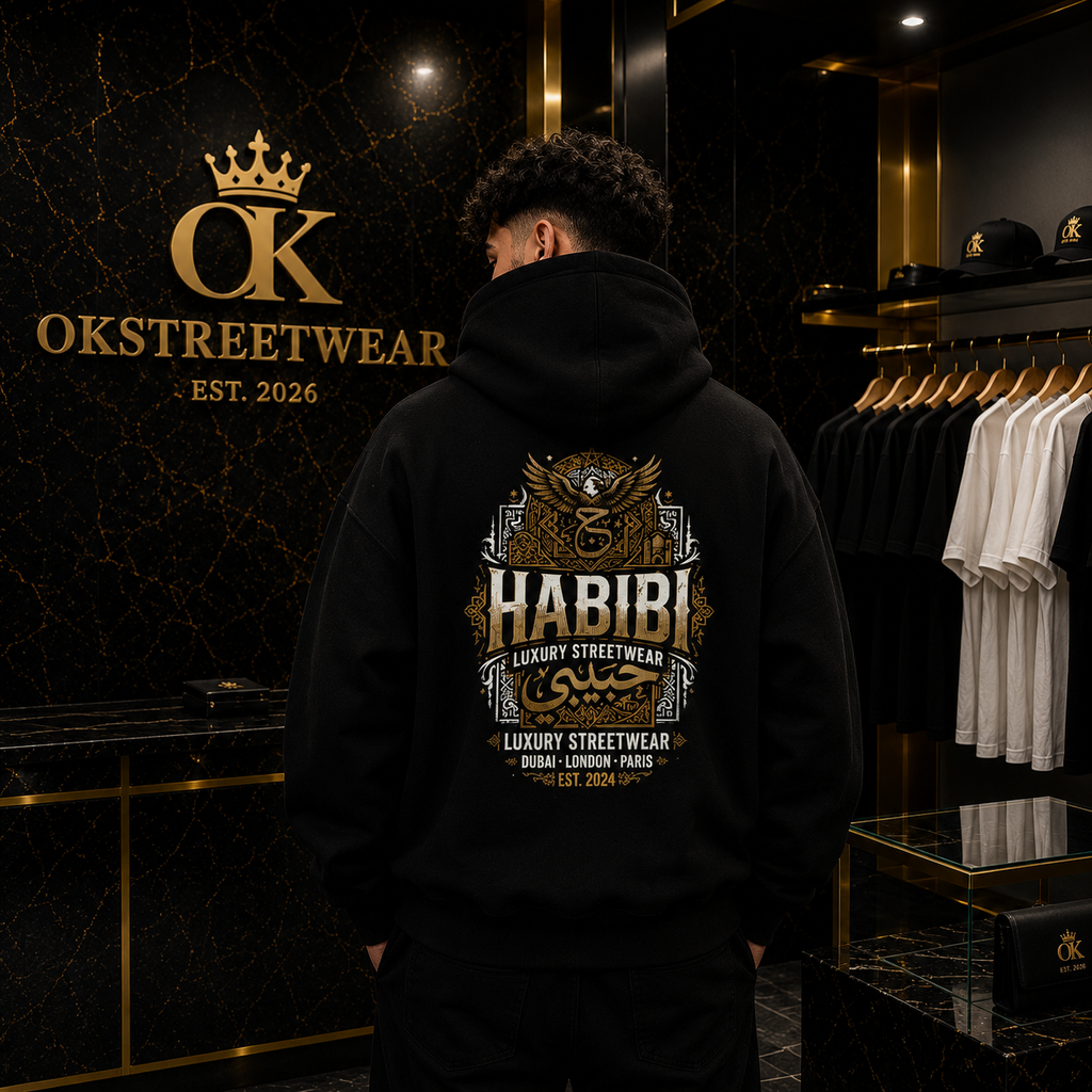 HABIBI. Essential Heavyweight Pocket Hoodie