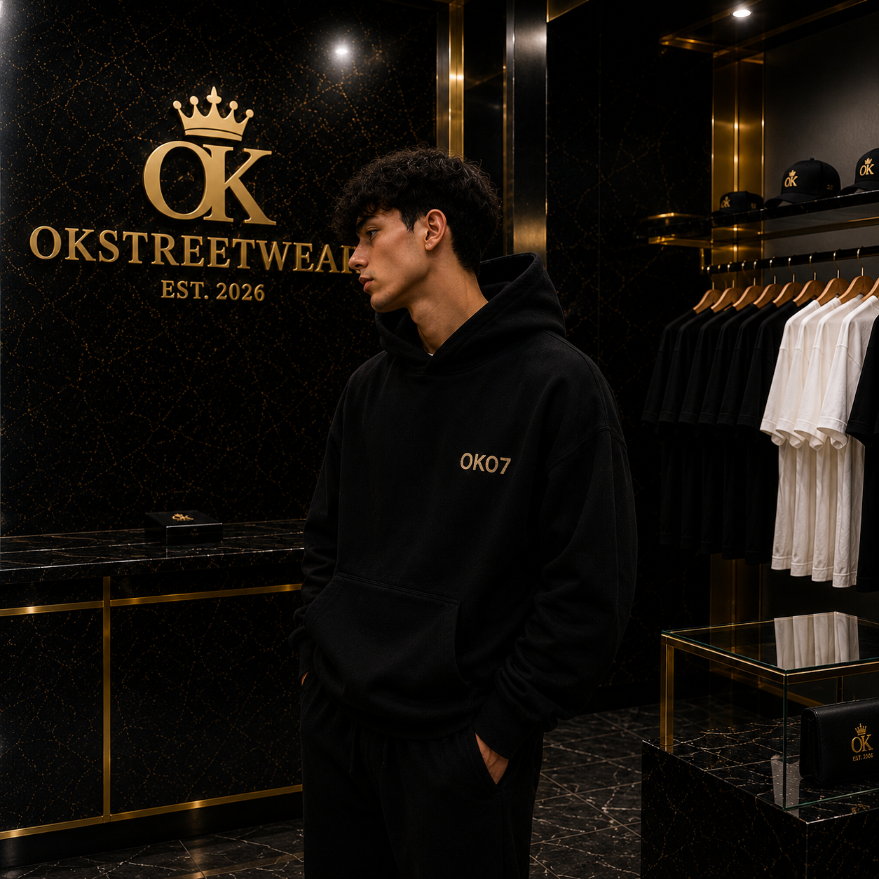 OFF GRID, Essential Heavyweight Pocket Hoodie