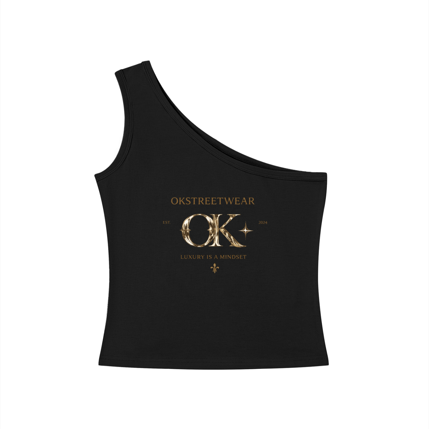 Women's One-Shoulder Crop