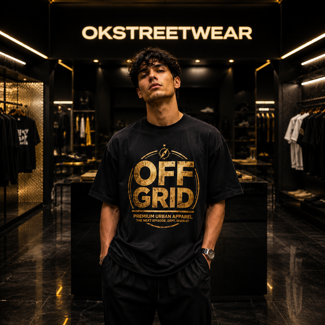 Unisex Off Grid Oversized Tee
